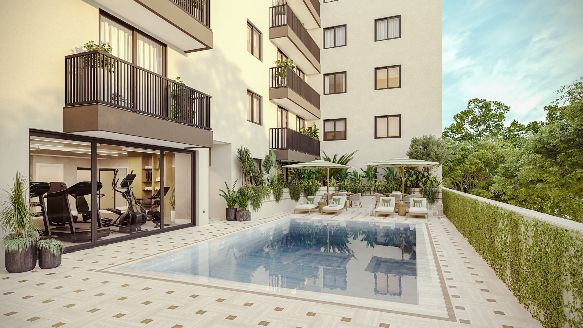 Botanic - Pool - View 01 - Opt 01