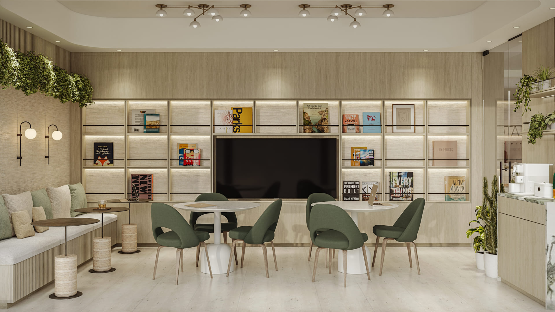 Botanic - Shared office - View 01